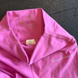 XS Spiritual Gangster Vibrant Pink leggings